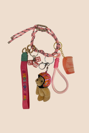 grigri de sac pink bear