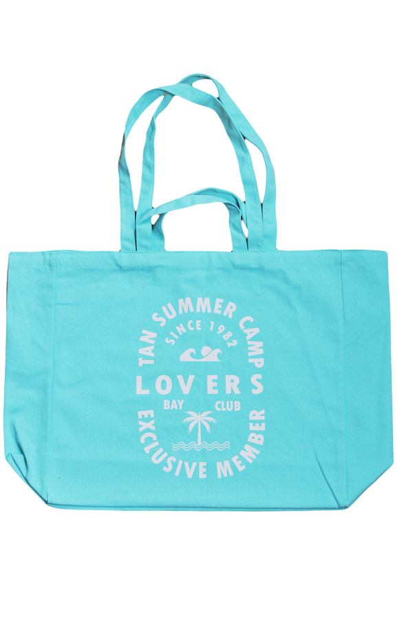 tote bag turquoise